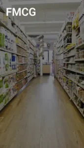 FMCG industry — retail aisle